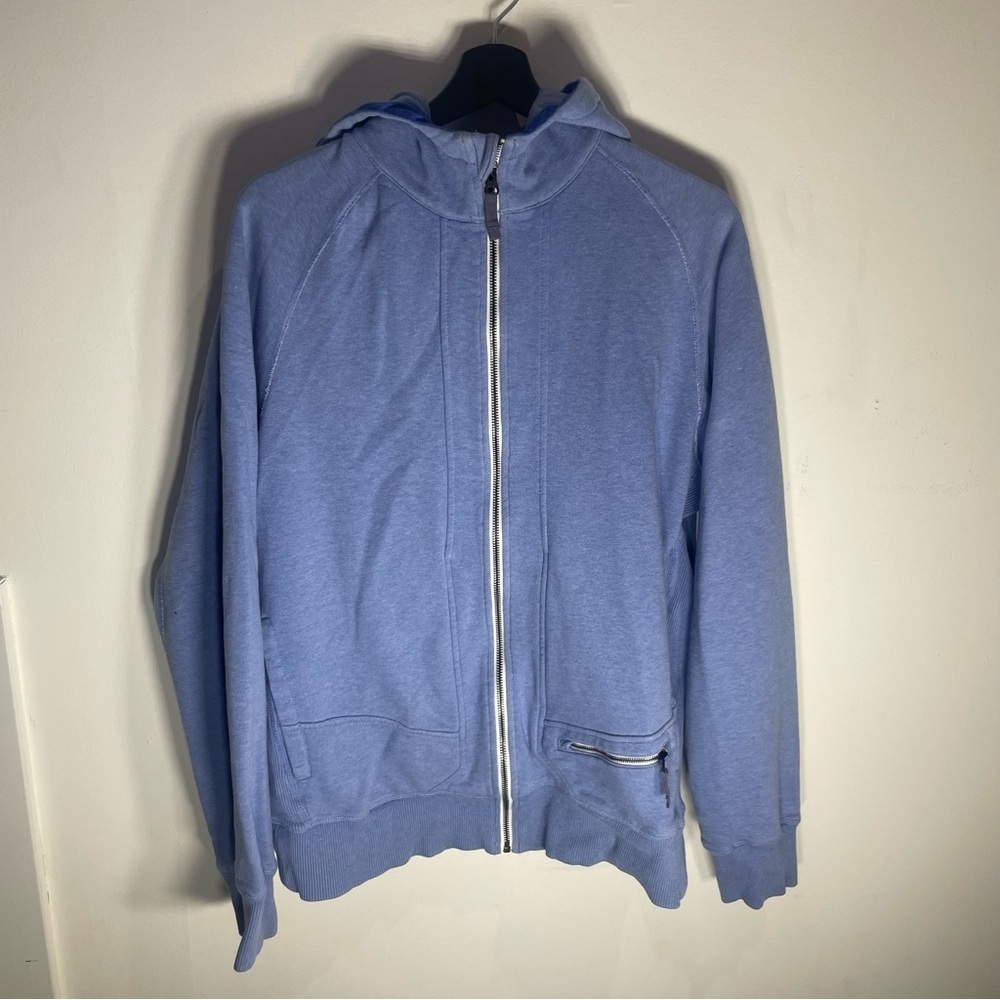 lululemon athletica Men's Sky Blue Zip-Up Hoodie